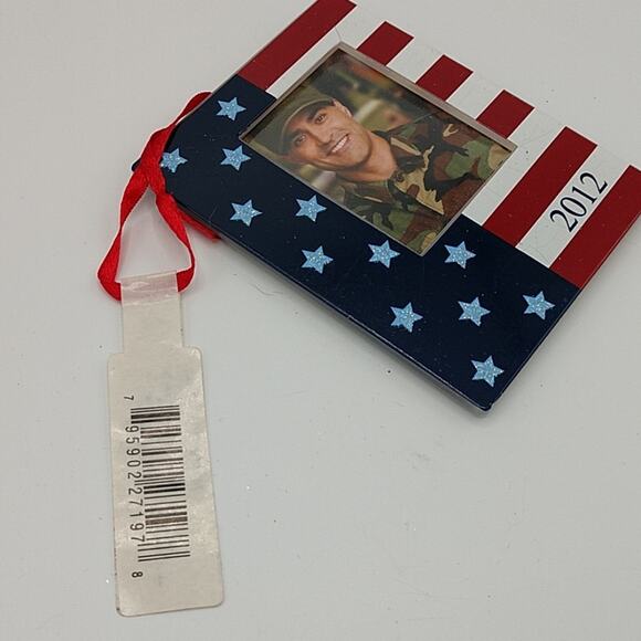 2/$15 or 3/$20 2012 Hallmark Photo Military Ornament - Picture 3 of 8